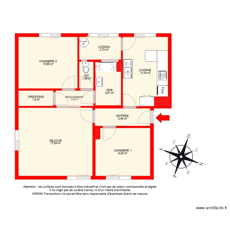 BI 6573. Plan de 0 pièce et 0 m2