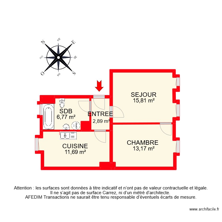 BI 10250 . Plan de 10 pièces et 51 m2