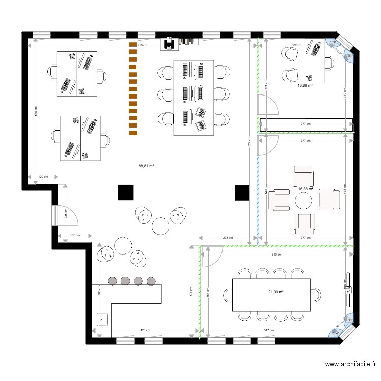 WeSign Projet. Plan de 0 pièce et 0 m2