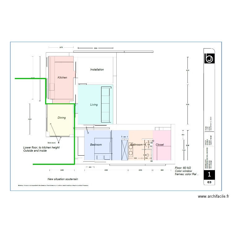 Antibes R-1. Plan de 0 pièce et 0 m2