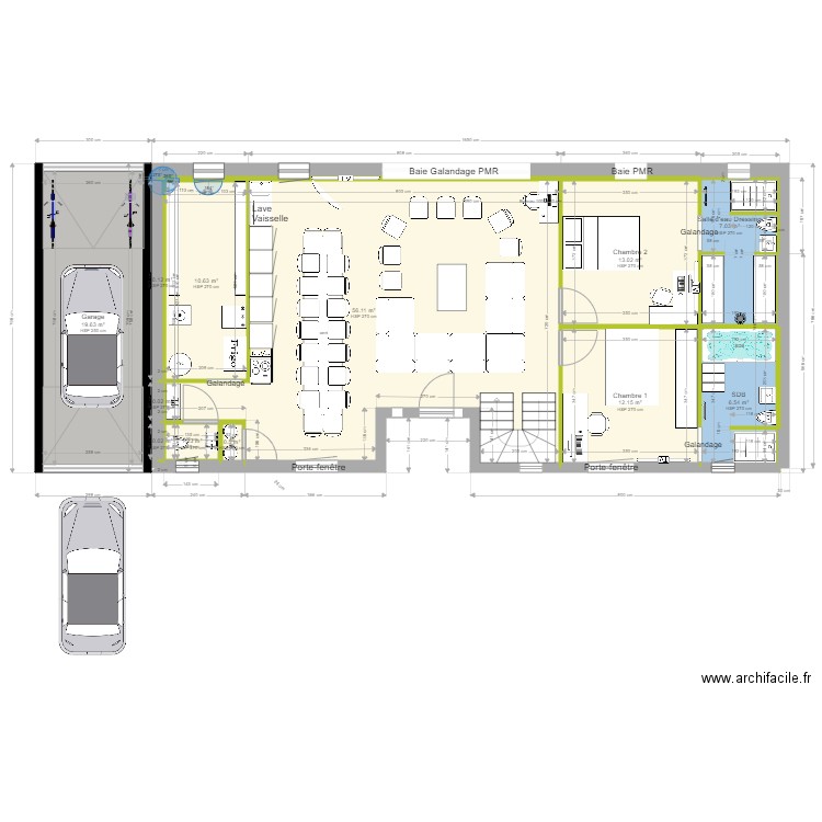 RDC ilot deployé. Plan de 0 pièce et 0 m2