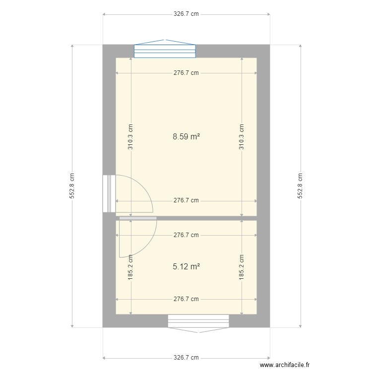 salle de bain etage. Plan de 0 pièce et 0 m2