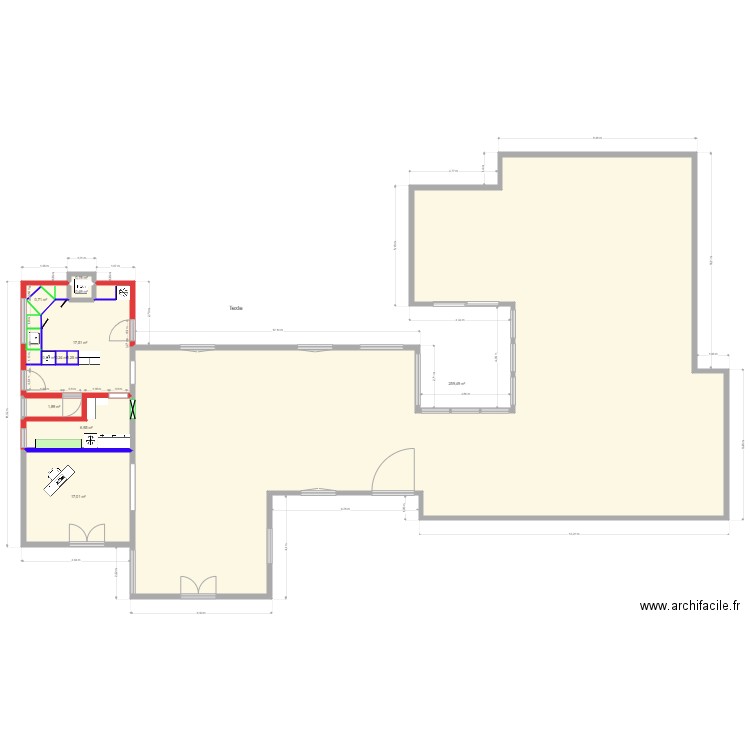 Le JARD Cuisine PROJET 4. Plan de 0 pièce et 0 m2