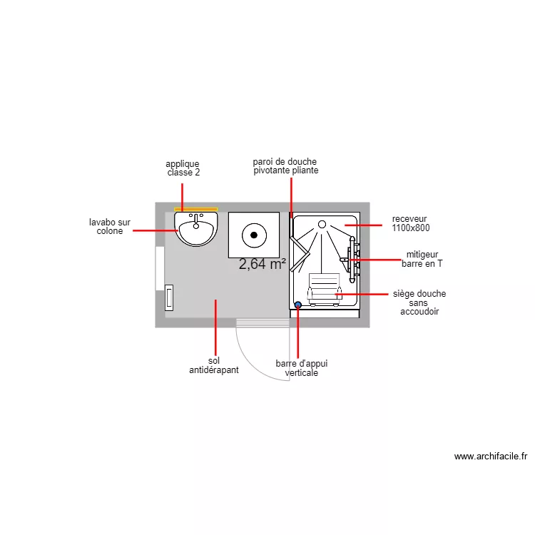 ALI DAROUECHE APRES. Plan de 