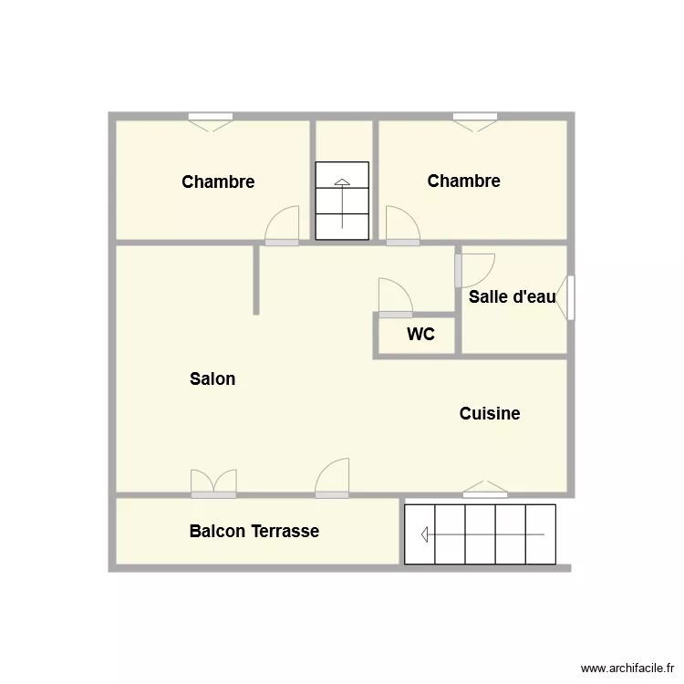 1037 Pouillon. Plan de 