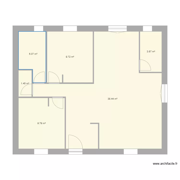 VICKIE 70  V2. Plan de 