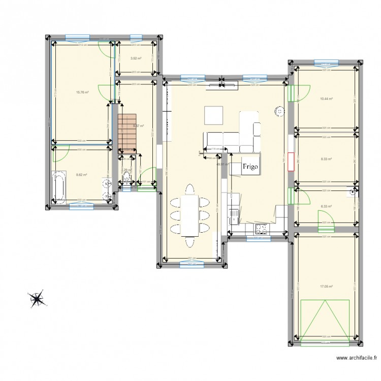 Cestas v1. Plan de 0 pièce et 0 m2