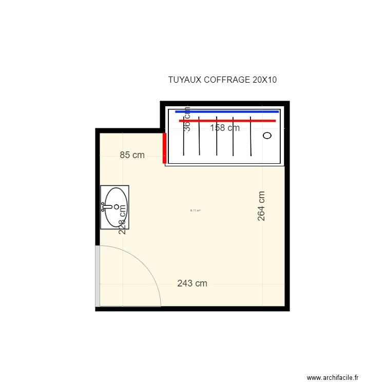 HACCART M THERESE . Plan de 0 pièce et 0 m2