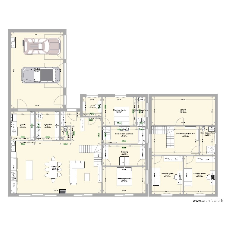 plans. Plan de 0 pièce et 0 m2