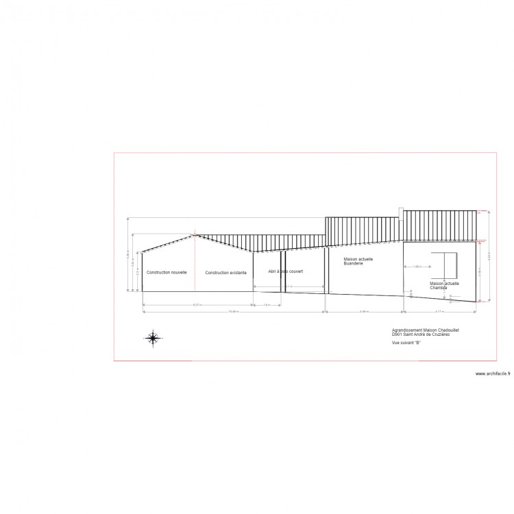 Chad Vue jardin. Plan de 0 pièce et 0 m2