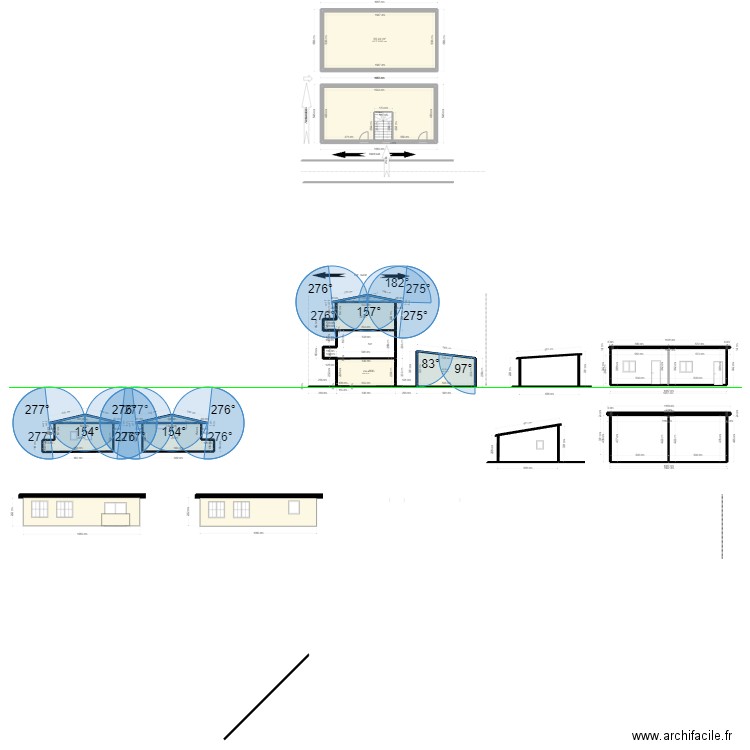 mg standing plan coup. Plan de 0 pièce et 0 m2