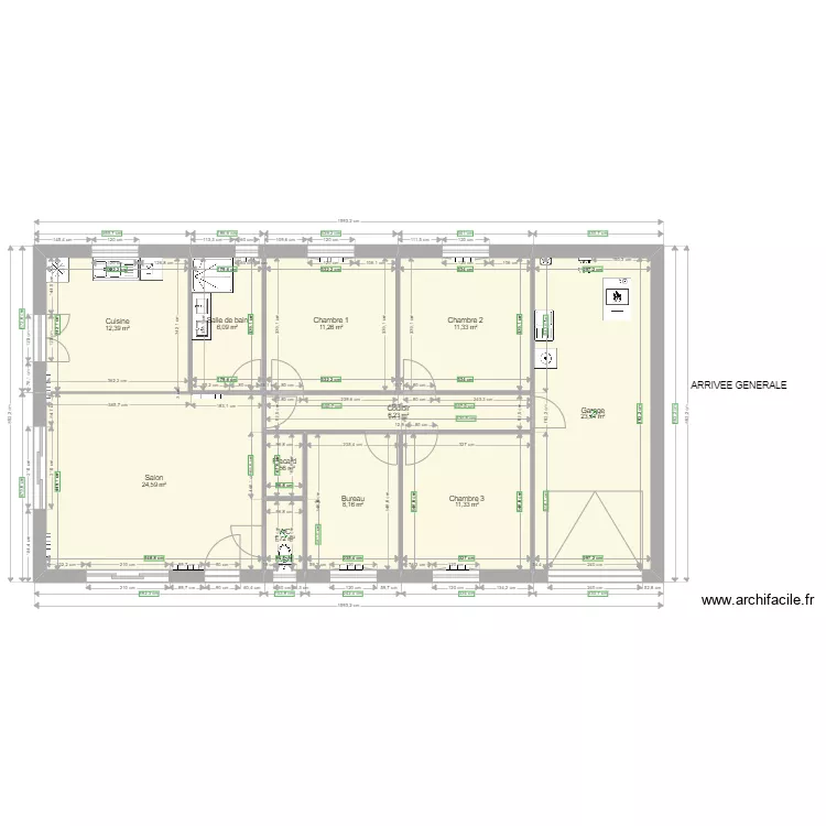 PLAN MELAY DEFINITIF POBI 09 AOUT 2021 chauffage. Plan de 