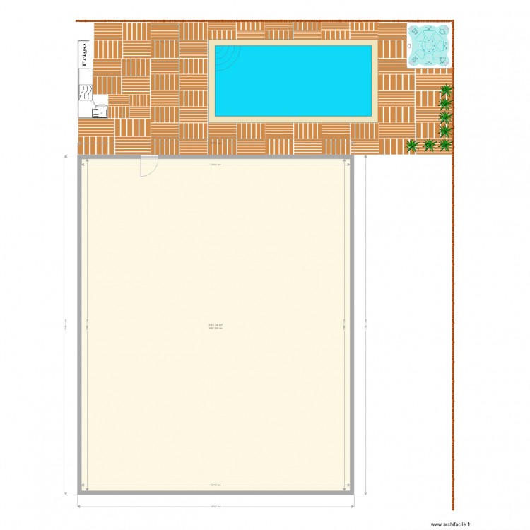 stef. Plan de 0 pièce et 0 m2