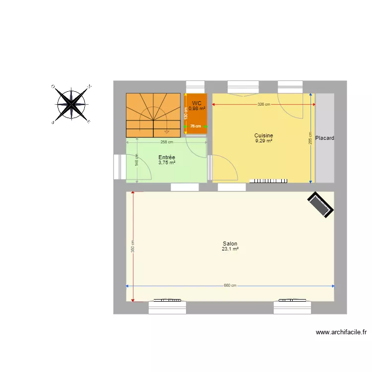 Reysset. Plan de 0 pièce et 0 m2