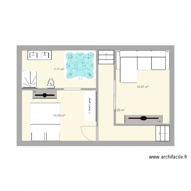 ETAGE 1. Plan de 0 pièce et 0 m2