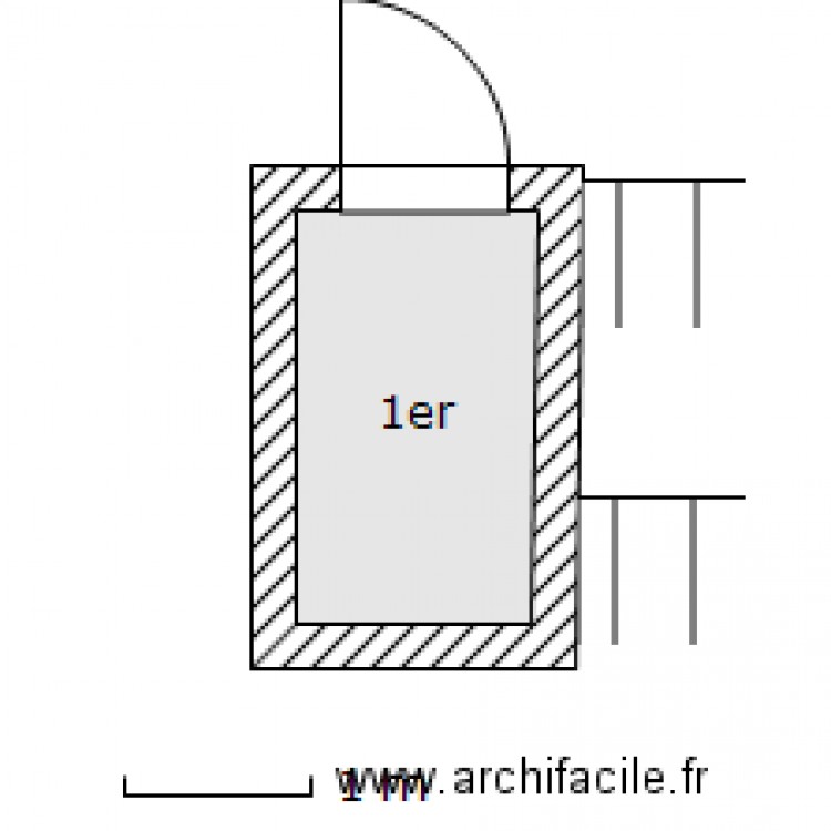 commune 1er 13 paul bert. Plan de 0 pièce et 0 m2