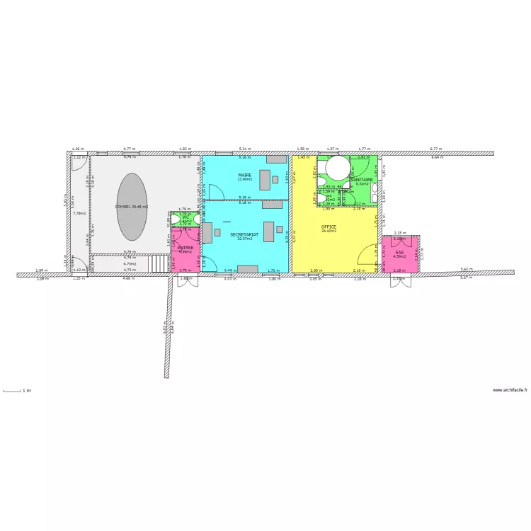 MAIRIE 1. Plan de MAIRIE 1. Plan de