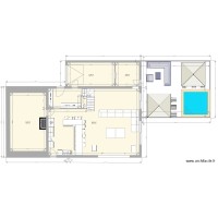 Plan extension salon 12 m v4