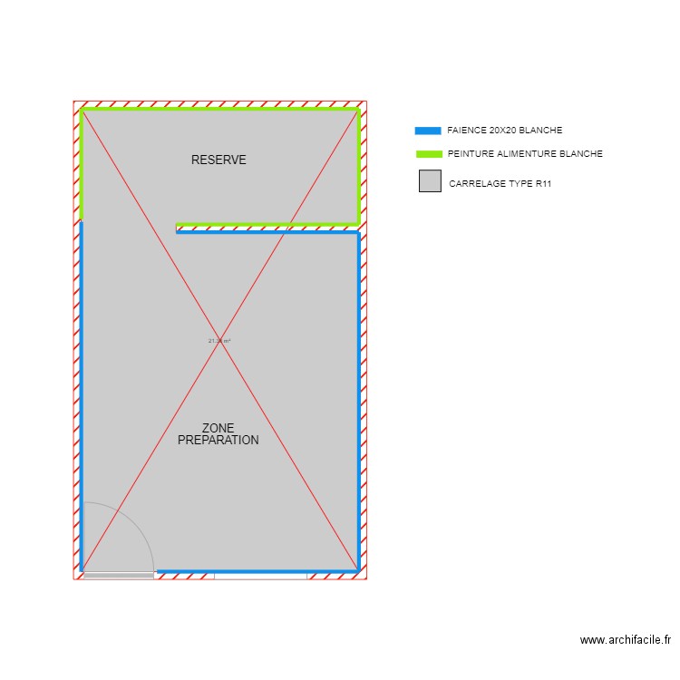 PLAN LABO TYPE RENNES. Plan de 0 pièce et 0 m2