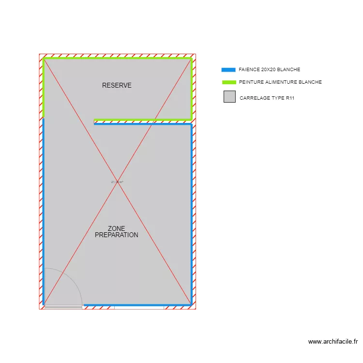 PLAN LABO TYPE RENNES. Plan de 