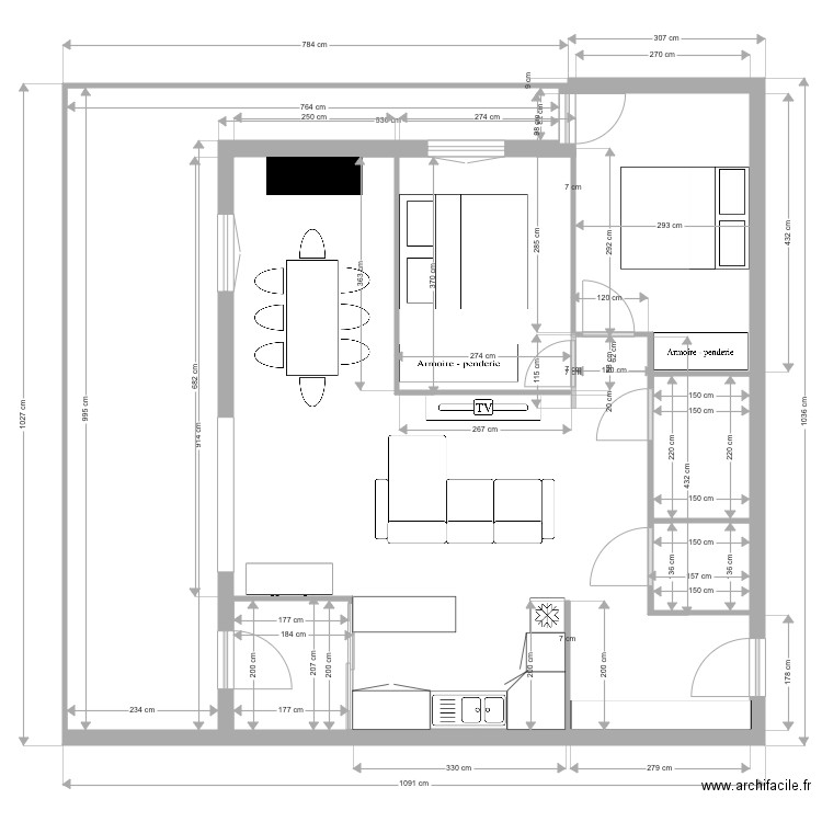 Terrasses de Bodiccioni. Plan de 0 pièce et 0 m2