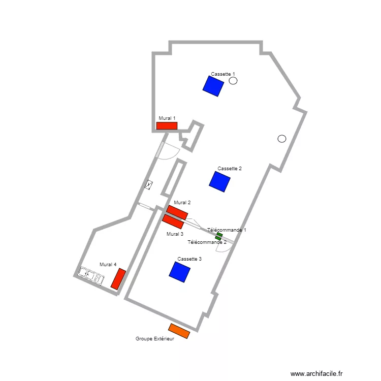 Boutique &Eacute;ph&eacute;m&egrave;re PAOLAN. Plan de 