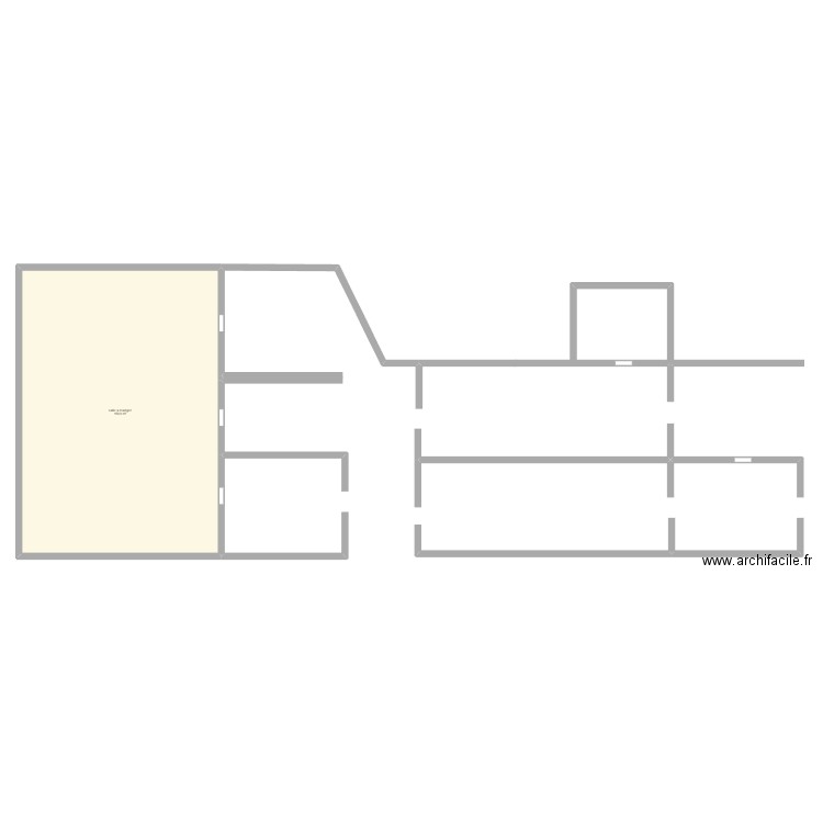 cuisine sainte marie de la mer. Plan de 0 pièce et 0 m2
