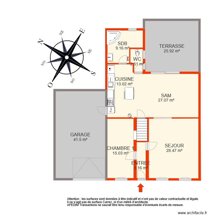 BI 6534 R. Plan de 0 pièce et 0 m2