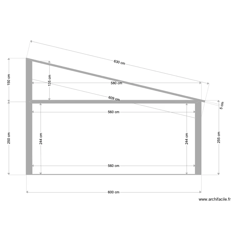plans de coupe garage. Plan de 