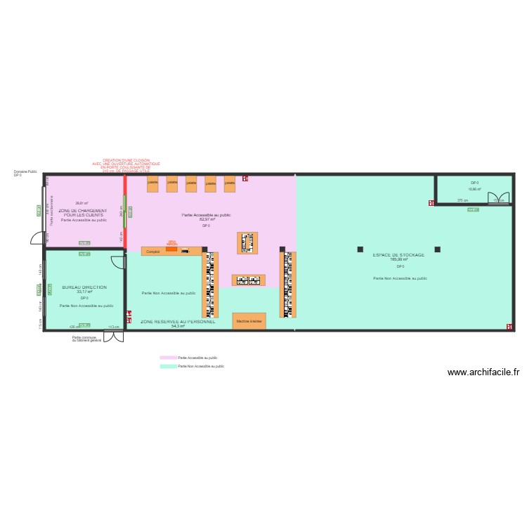 JULONI APRES TRAVAUX. Plan de 0 pièce et 0 m2