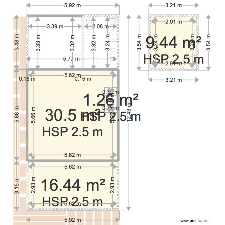 DORANGE. Plan de 0 pièce et 0 m2