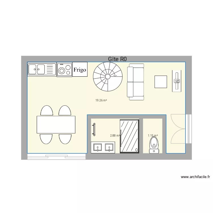 Gite R0 V4. Plan de Gite R0 V4. Plan de