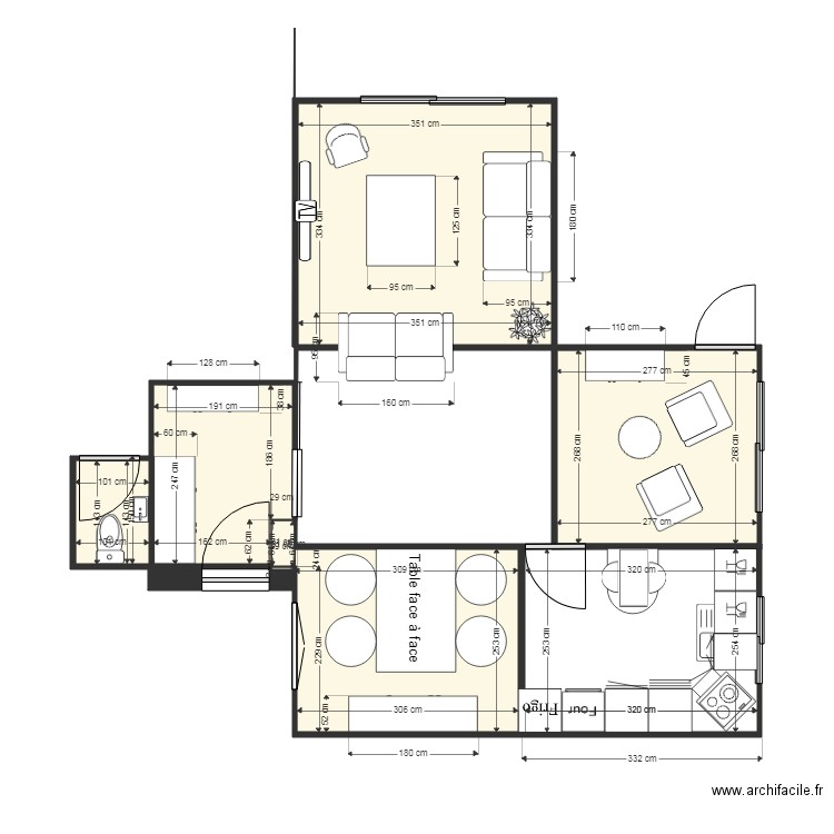 troerin. Plan de 0 pièce et 0 m2