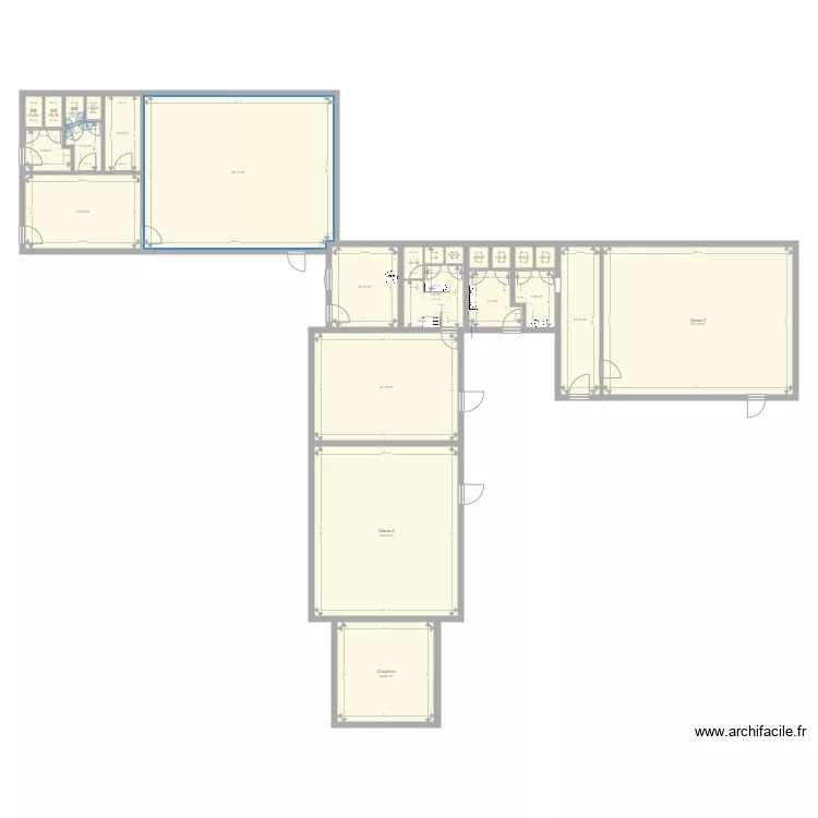 plan de masse projet sanitaire. Plan de 