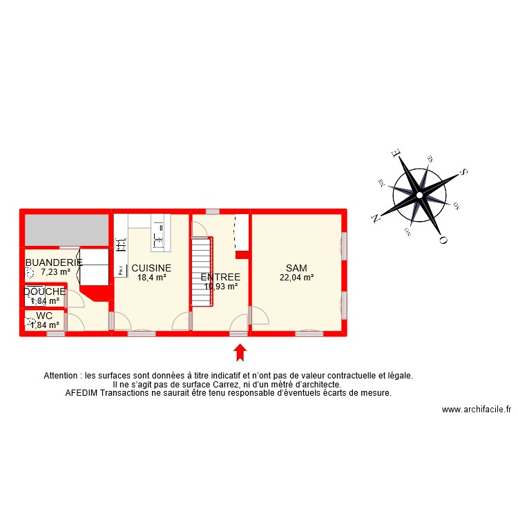 BI 11273 RDC. Plan de 0 pièce et 0 m2