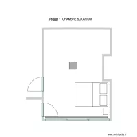 Projet Chambre Plan pour Mesures