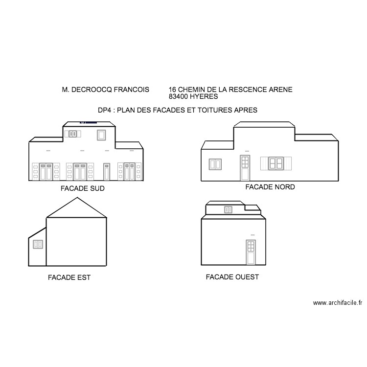 DECROOCQ. Plan de 0 pièce et 0 m2