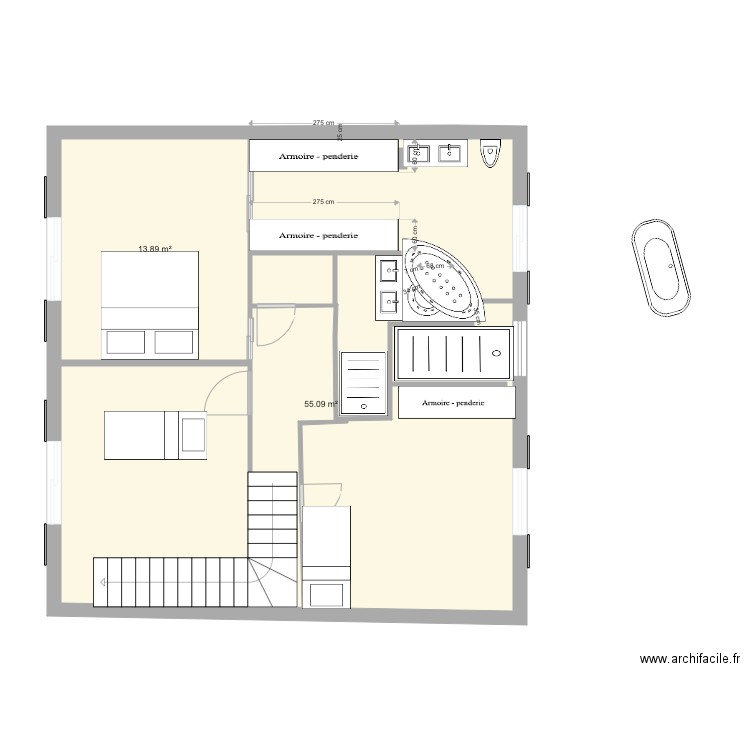 MALMOUSQUE RENO pour laura. Plan de 0 pièce et 0 m2