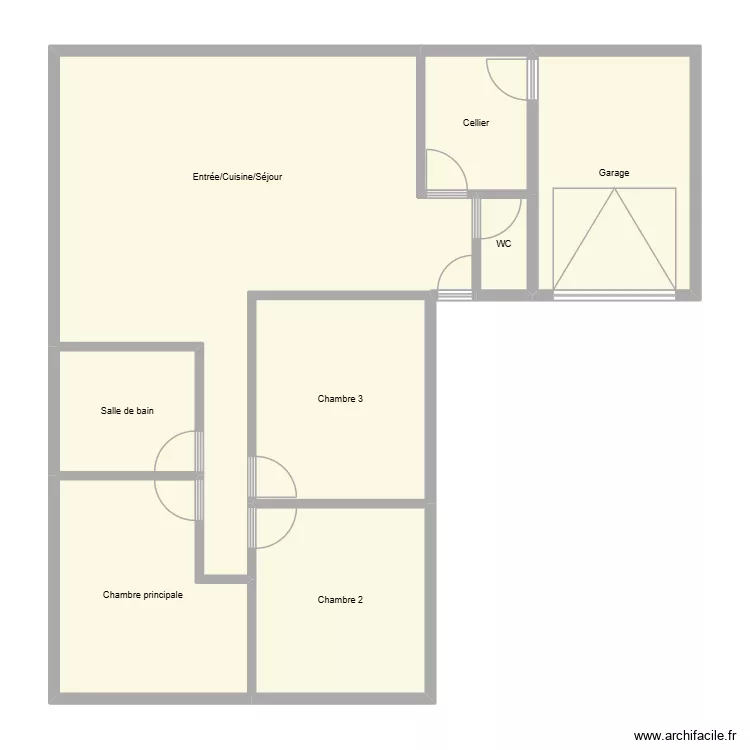 FRENOY. Plan de 8 Pièces et 108 m² FRENOY. Plan de 8 Pièces et 108 m²