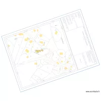 Plans   des maison dans cadastre