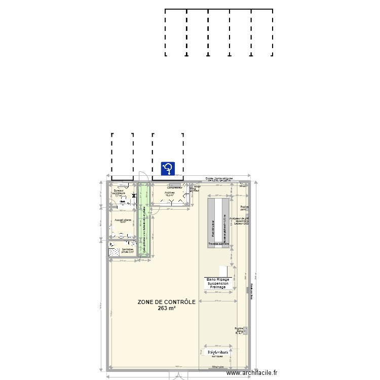 CCT VL MON CONTROLE TECHNIQUE NASSANDRES. Plan de 0 pièce et 0 m2