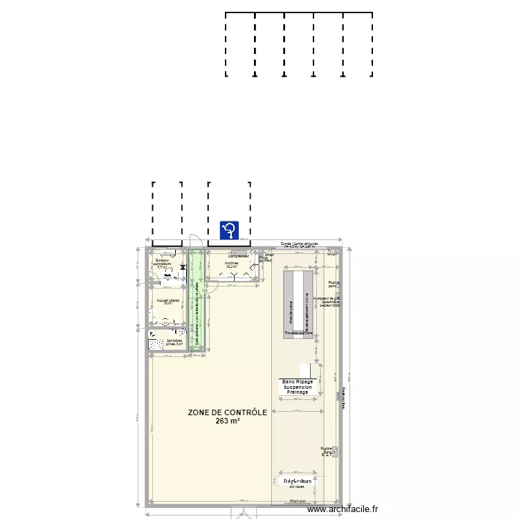 CCT VL MON CONTROLE TECHNIQUE NASSANDRES. Plan de 