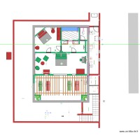 Modification 1er Maison existante + toit+ électricité + meubles 2