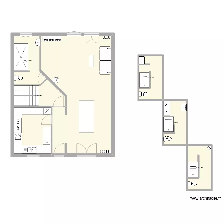 Maison plan 1. Plan de Maison plan 1. Plan de