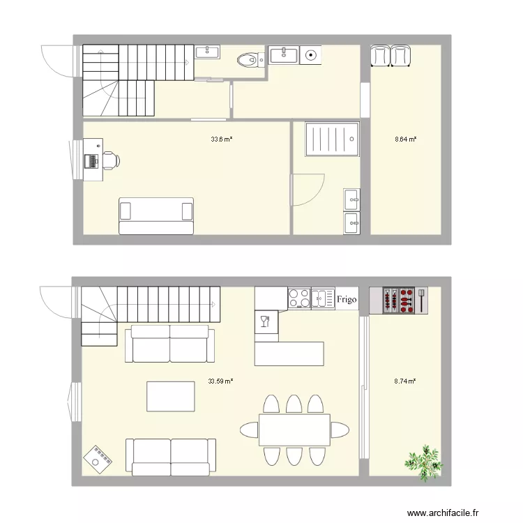 Entresol. Plan de Entresol. Plan de