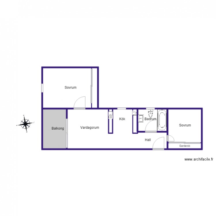 Calle la Sal. Plan de 0 pièce et 0 m2