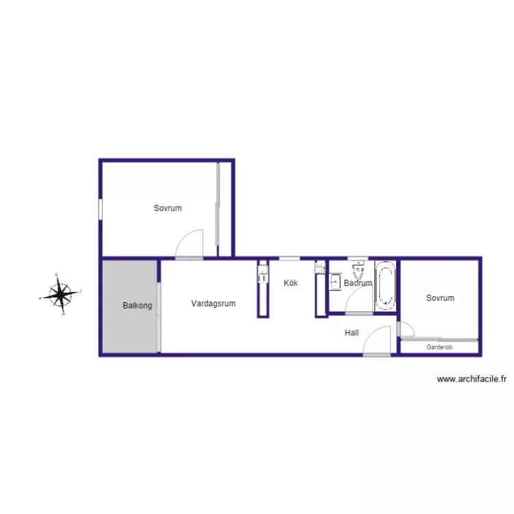 Calle la Sal. Plan de 