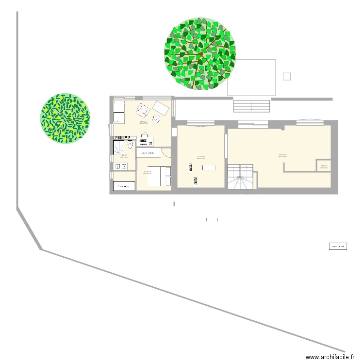 extension 35m carre. Plan de 0 pièce et 0 m2