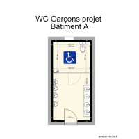 wc bat A garçons  projet 