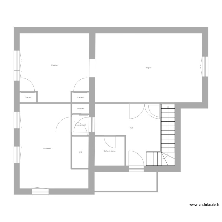 Jover R+1. Plan de 0 pièce et 0 m2